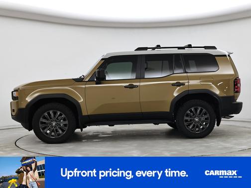 Gold 2025 Toyota Land Cruiser