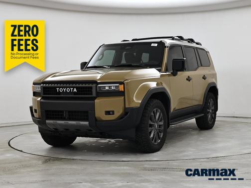Gold 2025 Toyota Land Cruiser