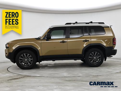 Gold 2025 Toyota Land Cruiser