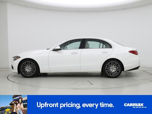 White 2022 Mercedes-Benz C-Class