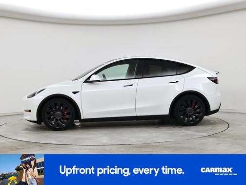 White 2022 Tesla Model Y Performance