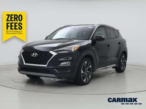Black 2021 Hyundai TUCSON Sport