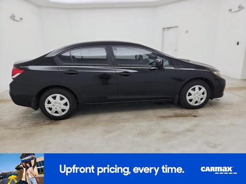 Black 2015 Honda Civic LX