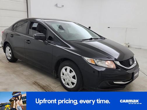 Black 2015 Honda Civic LX