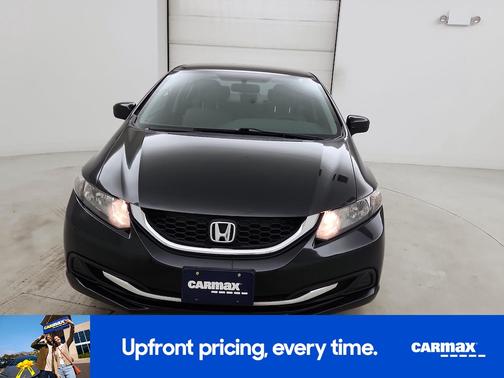 Black 2015 Honda Civic LX