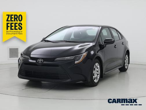Black 2025 Toyota Corolla LE