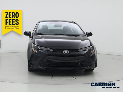 Black 2025 Toyota Corolla LE