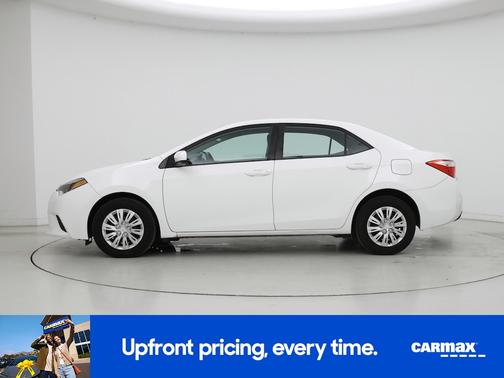 White 2015 Toyota Corolla L