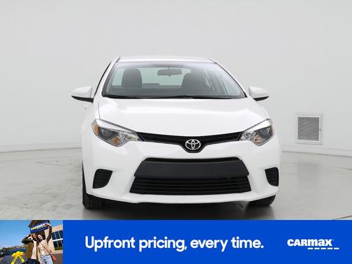 White 2015 Toyota Corolla L