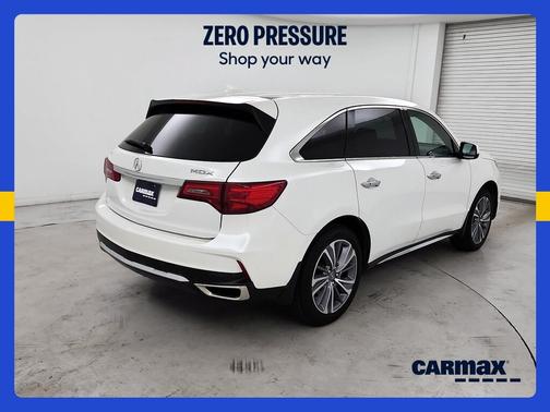 White 2018 Acura MDX Advance