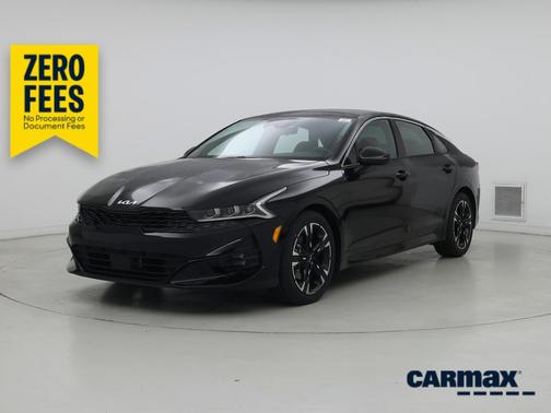 Black 2022 Kia K5 GT-Line
