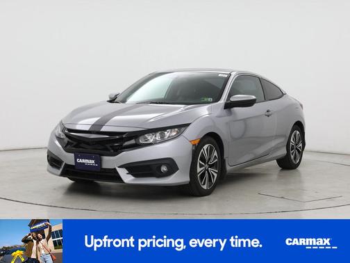 Silver 2017 Honda Civic EX-T
