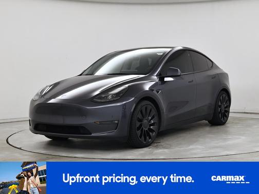 Gray 2023 Tesla Model Y Performance