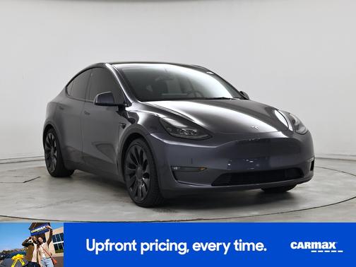 Gray 2023 Tesla Model Y Performance