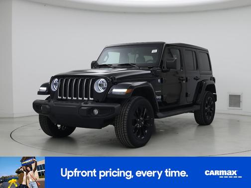 Black 2021 Jeep Wrangler Unlimited 4xe Unlimited Sahara