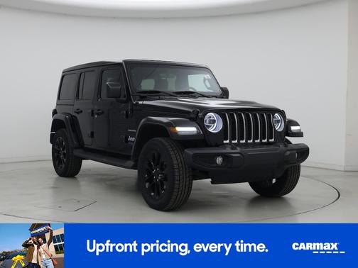 Black 2021 Jeep Wrangler Unlimited 4xe Unlimited Sahara
