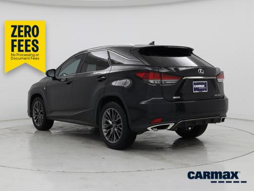 Black 2021 Lexus RX 350 F-Sport