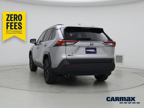 Silver 2024 Toyota RAV4 Hybrid XLE