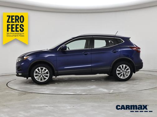 Blue 2021 Nissan Rogue Sport SV