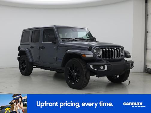 Gray 2025 Jeep Wrangler 4xe Sahara