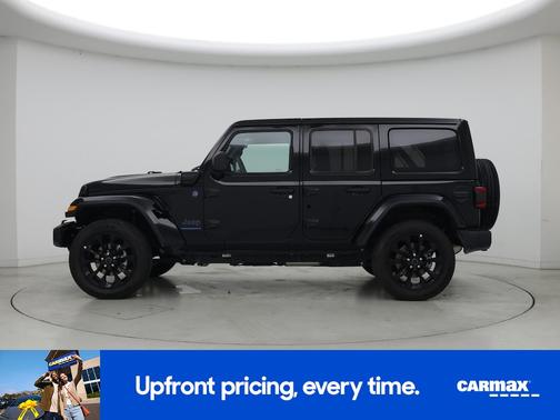 Black 2025 Jeep Wrangler 4xe Sahara