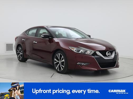 Burgundy 2017 Nissan Maxima Platinum