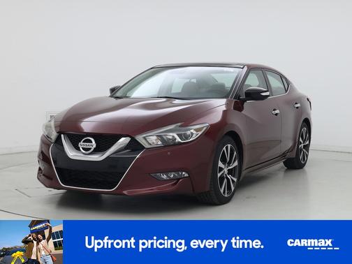 Burgundy 2017 Nissan Maxima Platinum