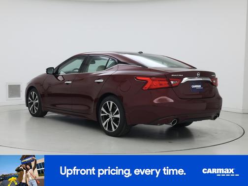 Burgundy 2017 Nissan Maxima Platinum