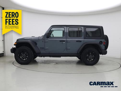 Gray 2024 Jeep Wrangler Willy's