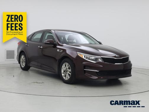 Burgundy 2018 Kia Optima LX