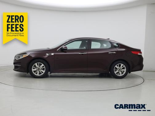 Burgundy 2018 Kia Optima LX