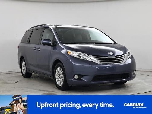 Blue 2017 Toyota Sienna XLE Premium