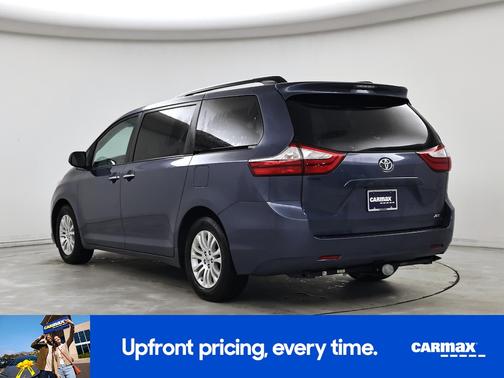 Blue 2017 Toyota Sienna XLE Premium