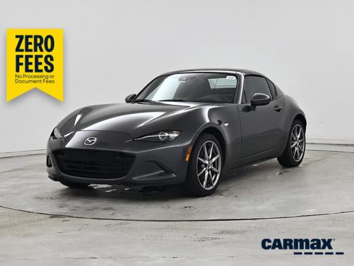 Gray 2022 Mazda MX-5 Miata RF Grand Touring