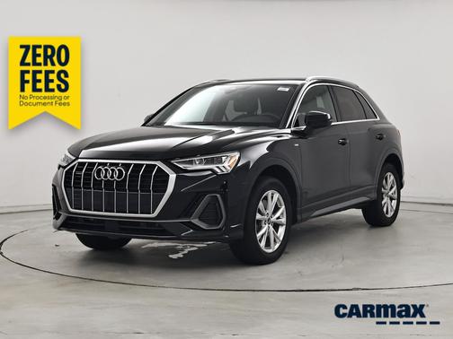 Black 2023 Audi Q3 S-Line Premium