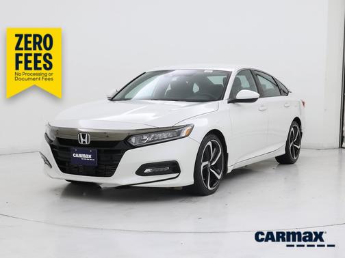 White 2020 Honda Accord Sport