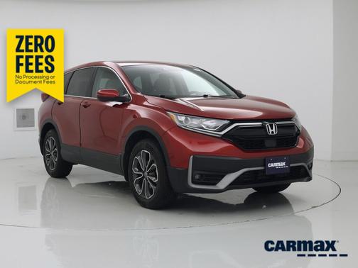 Red 2020 Honda CR-V EX