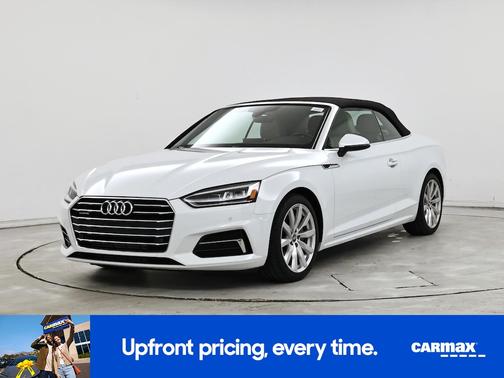 White 2018 Audi A5 Premium Plus