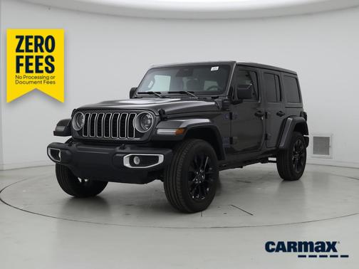 Gray 2025 Jeep Wrangler 4xe Sahara