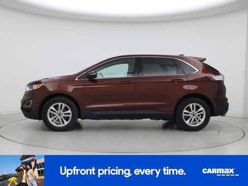 Burgundy 2015 Ford Edge SEL