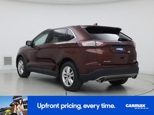 Burgundy 2015 Ford Edge SEL