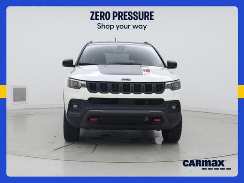 White 2025 Jeep Compass Trailhawk