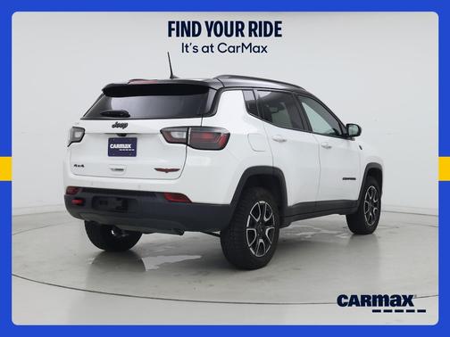 White 2025 Jeep Compass Trailhawk