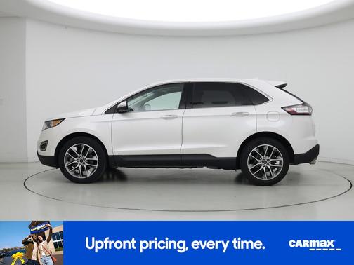 White 2016 Ford Edge Titanium
