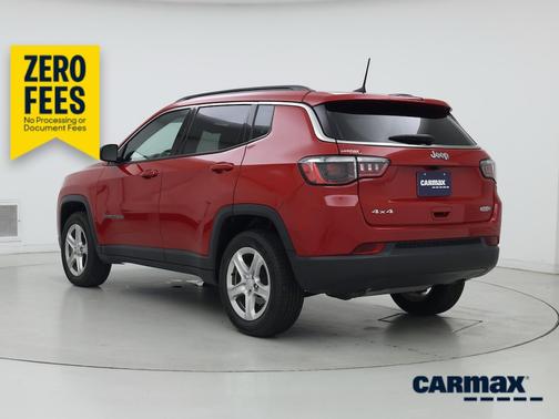 Red 2023 Jeep Compass Latitude