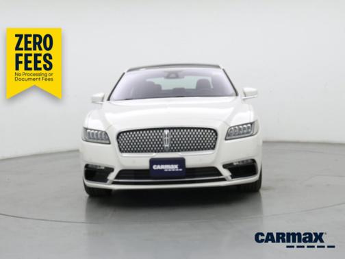 White 2019 Lincoln Continental Reserve
