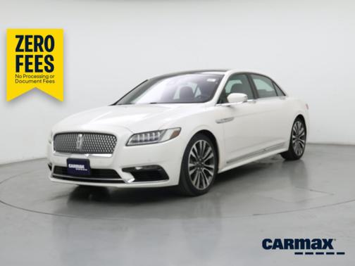 White 2019 Lincoln Continental Reserve