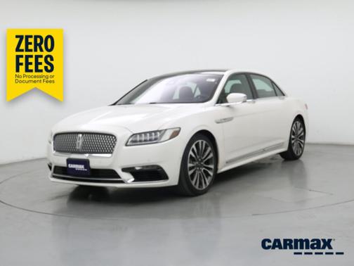 White 2019 Lincoln Continental Reserve
