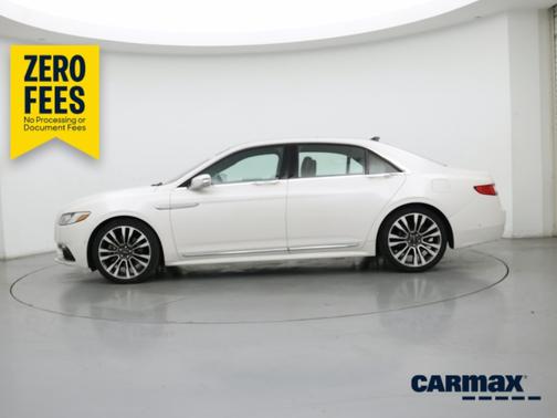 White 2019 Lincoln Continental Reserve