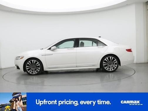 White 2019 Lincoln Continental Reserve
